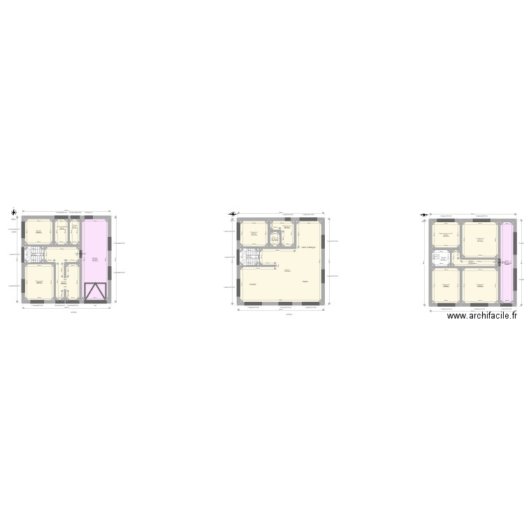 Ml24015904 GOUIN. Plan de 19 pièces et 257 m2