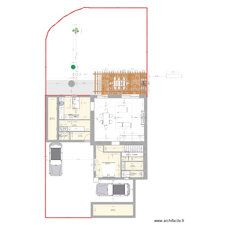 Bondigoux préserver espace vert . Plan de 10 pièces et 67 m2