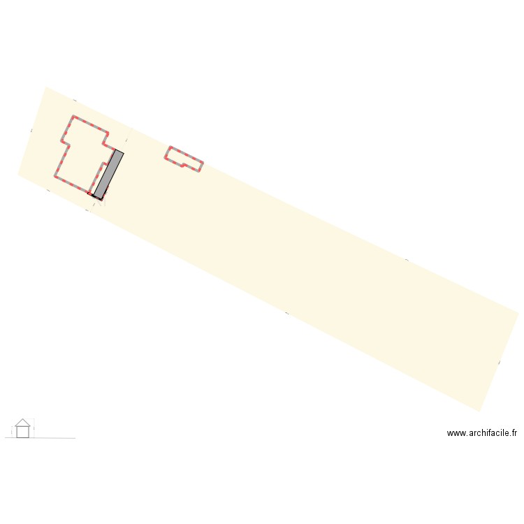 jml. Plan de 2 pièces et 119 m2