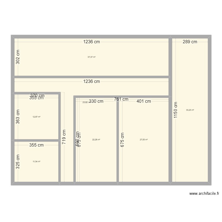 maison bled. Plan de 7 pièces et 168 m2