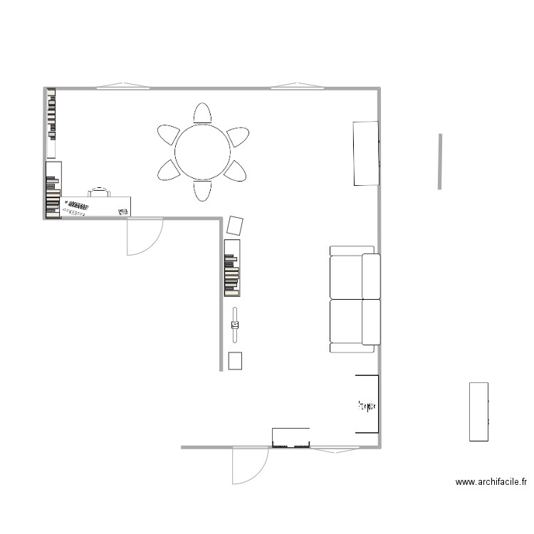 bernay. Plan de 0 pièce et 0 m2