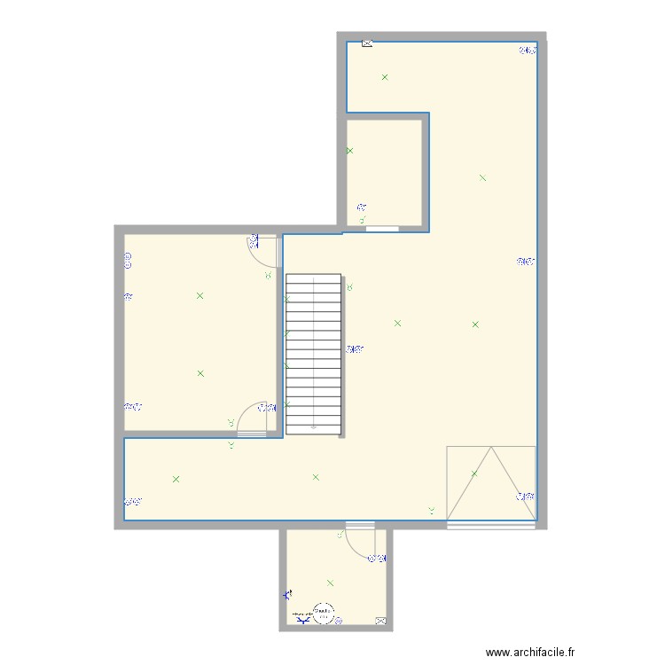 fred garage. Plan de 4 pièces et 118 m2