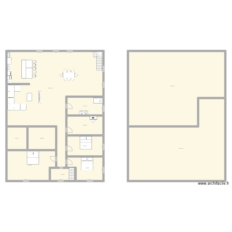 maison 1. Plan de 11 pièces et 549 m2