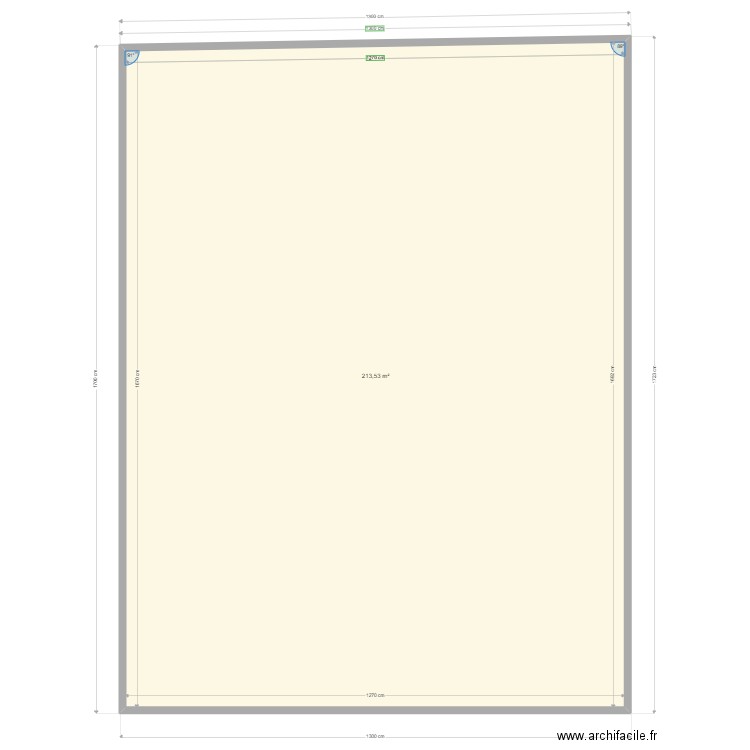 domAtar. Plan de 1 pièce et 214 m2