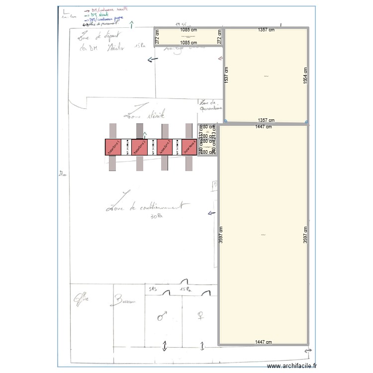 VERSION 1. Plan de 5 pièces et 772 m2