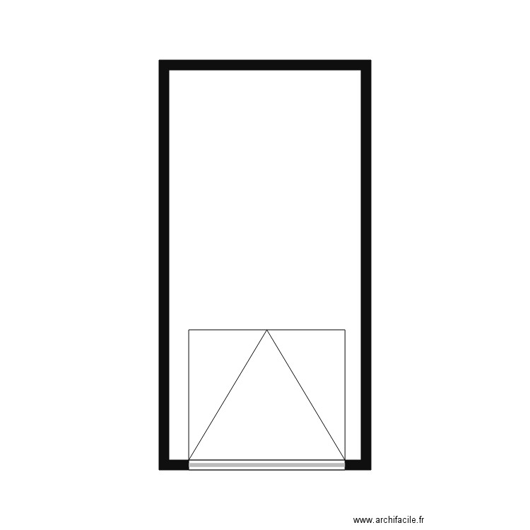 SCHMIDLIN. Plan de 5 pièces et 42 m2