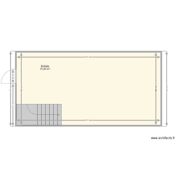 RDC 1. Plan de 0 pièce et 0 m2