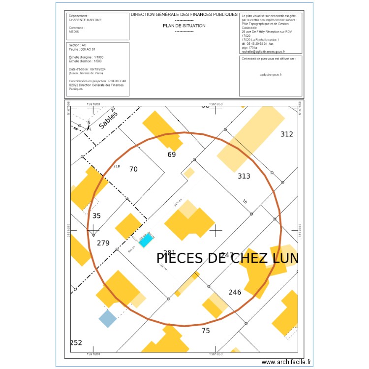 SALLA. Plan de 0 pièce et 0 m2