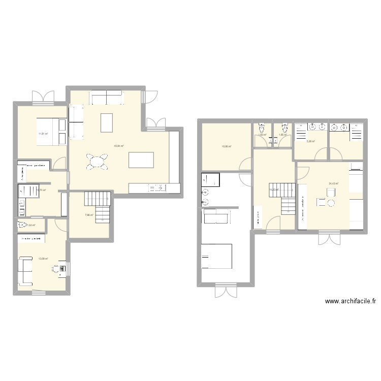 MI CASA ASTURIANA planta baja. Plan de 12 pièces et 144 m2