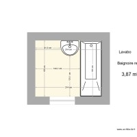 plan salle de bain nu