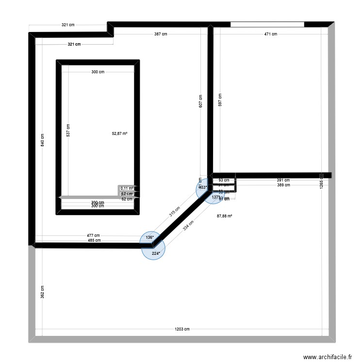 piscine . Plan de 5 pièces et 148 m2