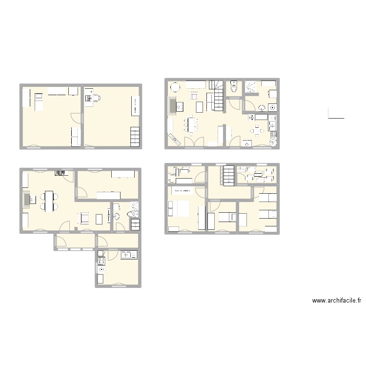 SELINCOURT. Plan de 16 pièces et 66 m2