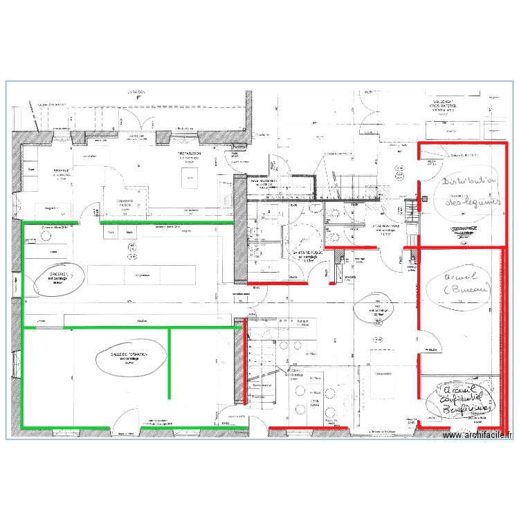 Accueil UL.Bayonne. Plan de 1 pièce et 0 m2