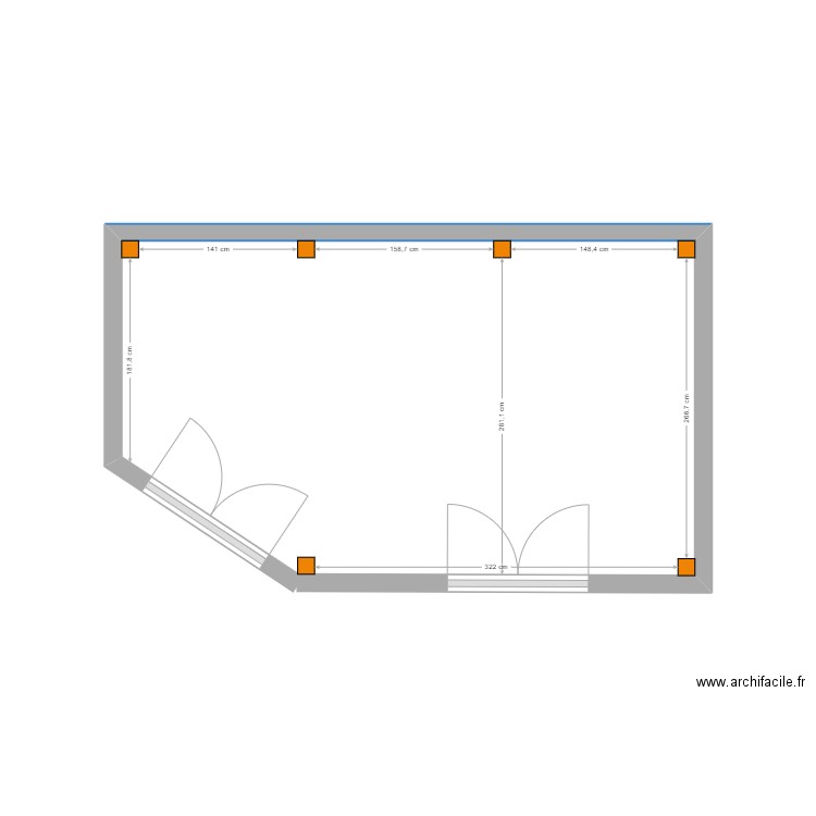 tarrasse meza 2. Plan de 0 pièce et 0 m2