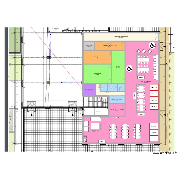 Brest Gouesnou V3. Plan de 14 pièces et 345 m2