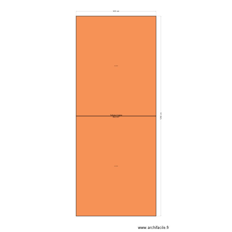 toiture maison du fond. Plan de 0 pièce et 0 m2