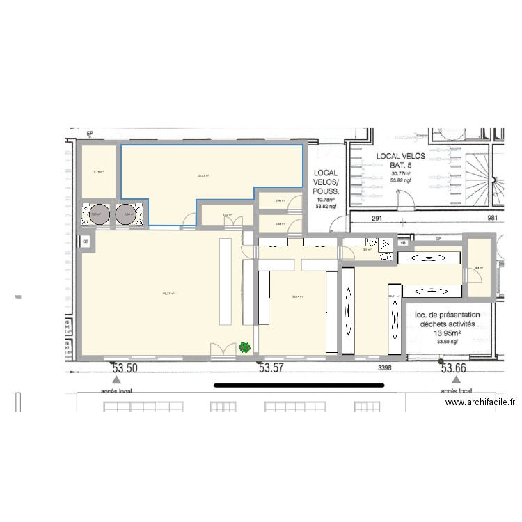 kauffman 187 m². Plan de 12 pièces et 180 m2