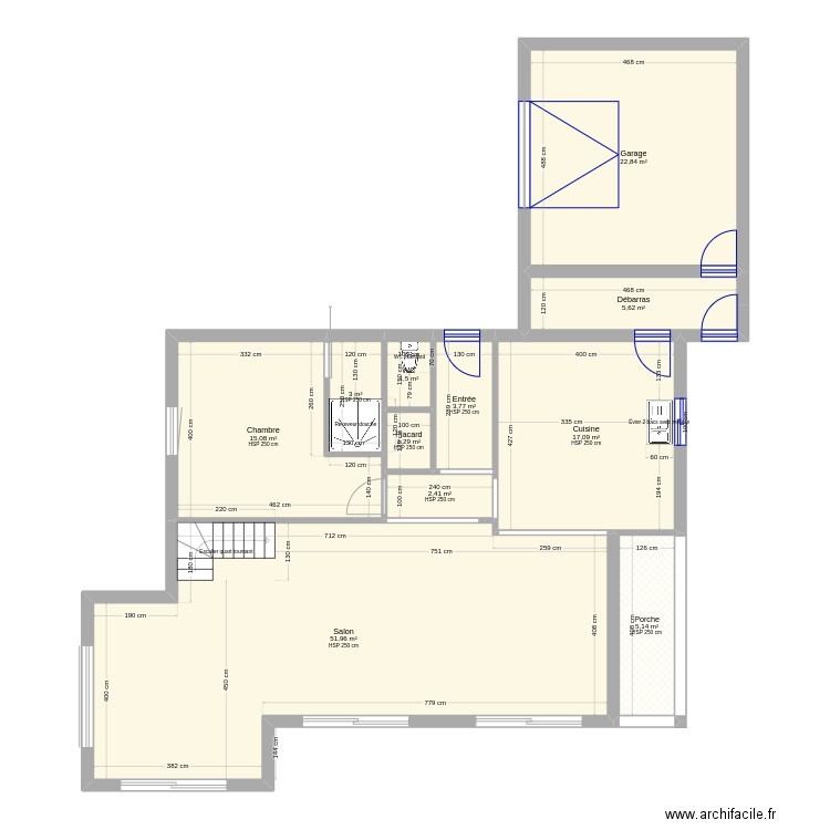 maison bretagne vide. Plan de 11 pièces et 130 m2