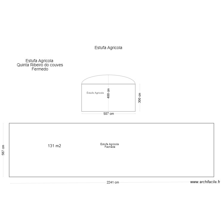 Estufa Agricoa . Plan de 0 pièce et 0 m2