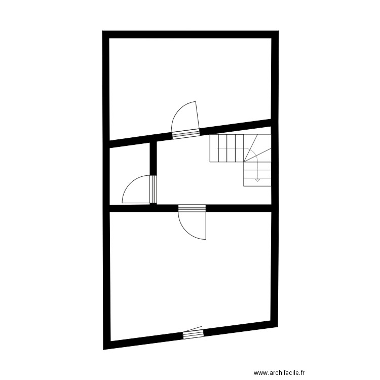 RODRIGUEZ APP. Plan de 8 pièces et 123 m2