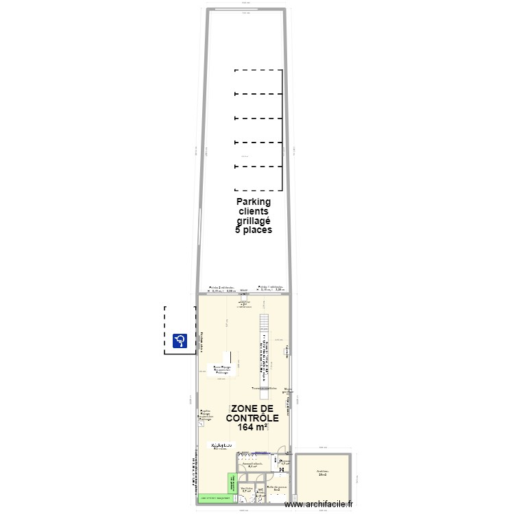 CCT VL  CTMG CHATELLERAULT. Plan de 8 pièces et 501 m2