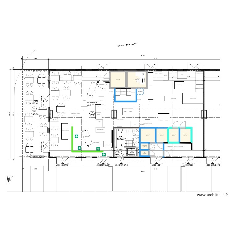 gougeonv5. Plan de 8 pièces et 26 m2