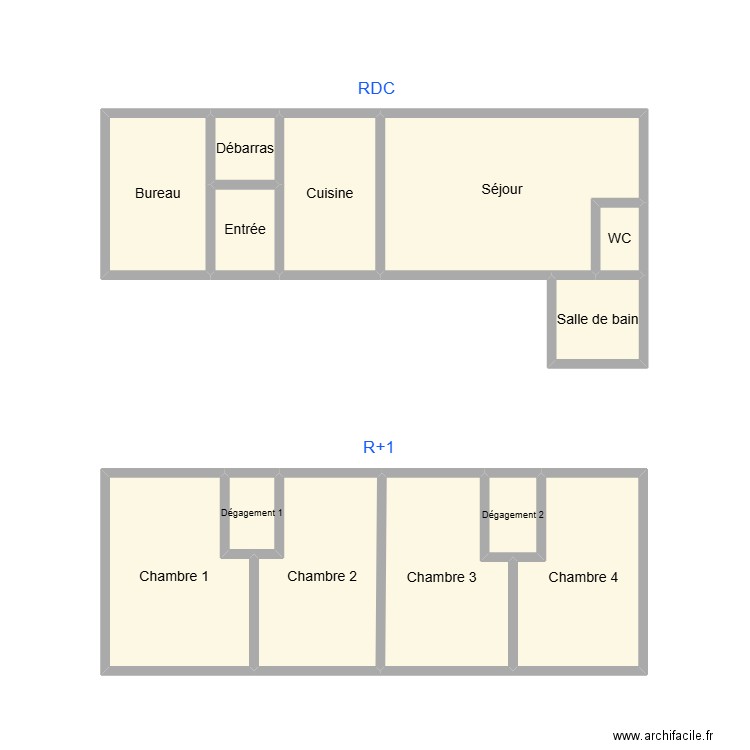 2411 BERRIER. Plan de 13 pièces et 29 m2