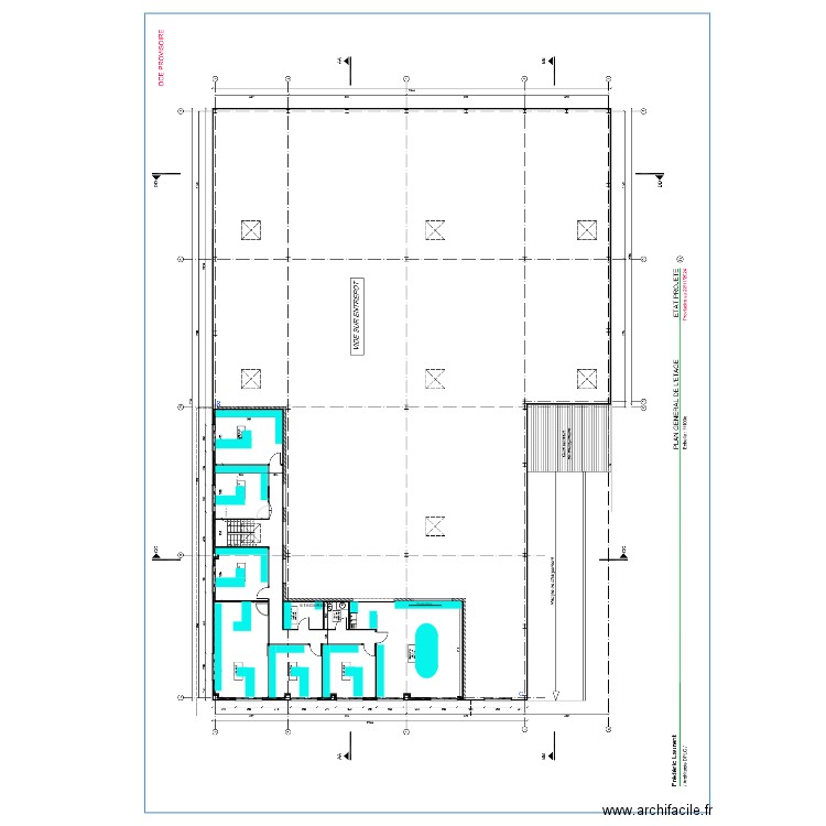 etage c2clim bureaux. Plan de 0 pièce et 0 m2