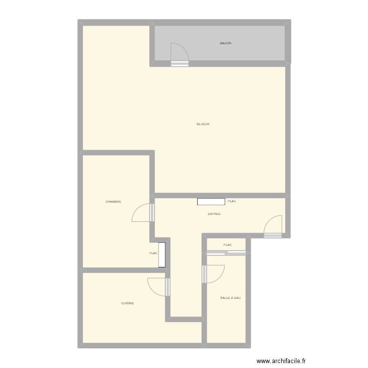 135 BINEAU. Plan de 7 pièces et 112 m2