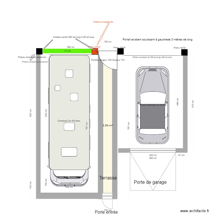 Plan de construction PORTAIL 10_12_2023. Plan de 0 pièce et 0 m2