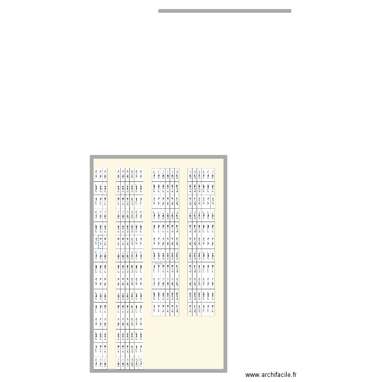 DABIN Pneus. Plan de 1 pièce et 229 m2