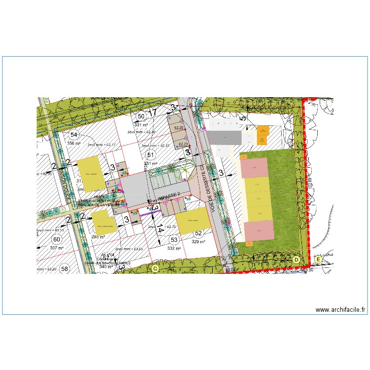 St Julien des Landes - La Bassetière . Plan de 0 pièce et 0 m2