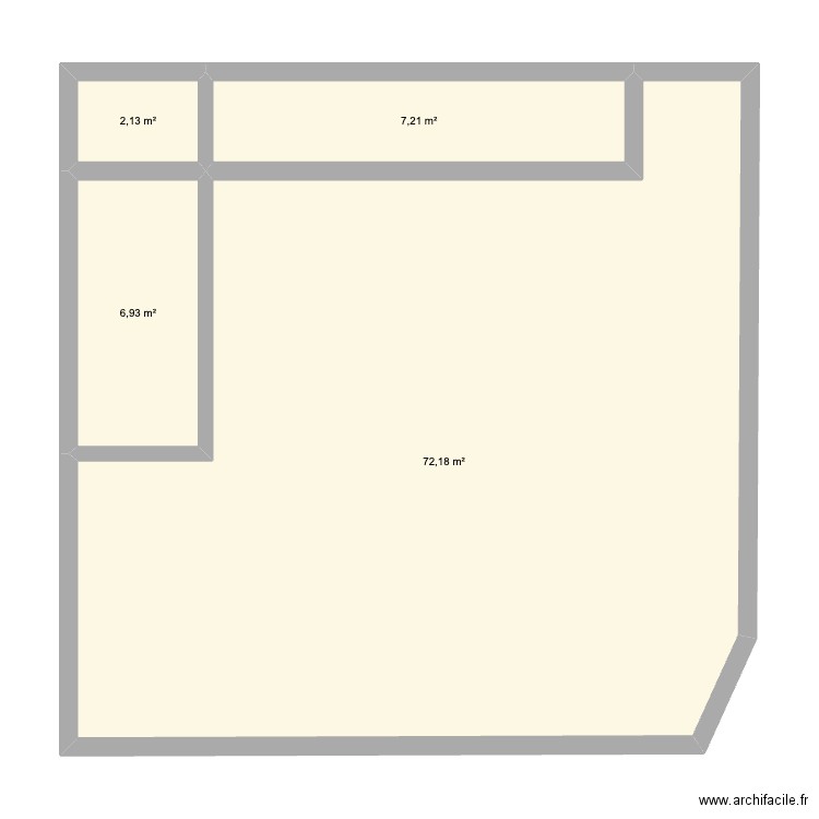 LE PORT. Plan de 4 pièces et 88 m2