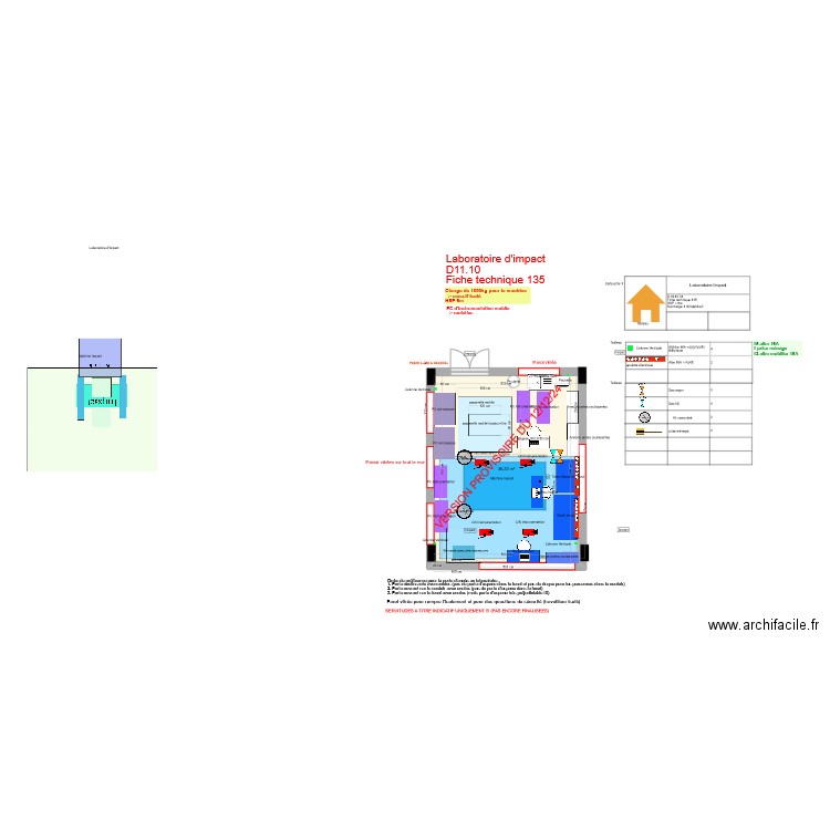 Fiche 135_Labo d'Impact V8. Plan de 1 pièce et 36 m2