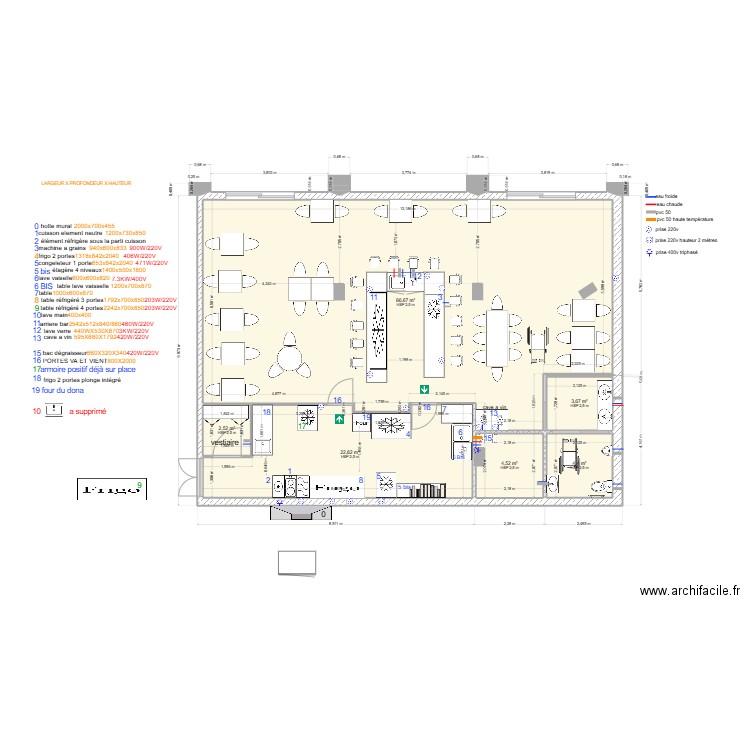 donatien malo 10.8. Plan de 6 pièces et 125 m2