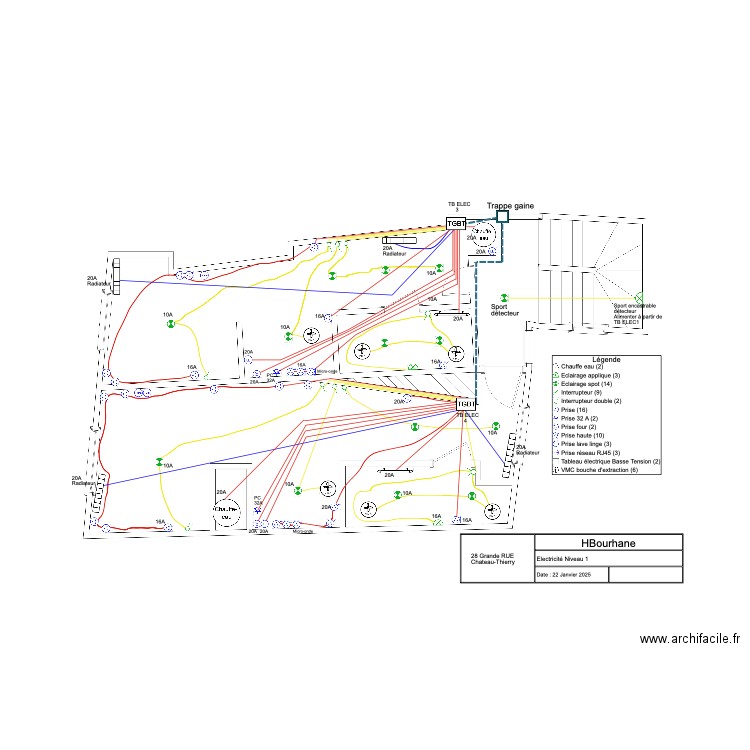 HBourhane ET11. Plan de 0 pièce et 0 m2