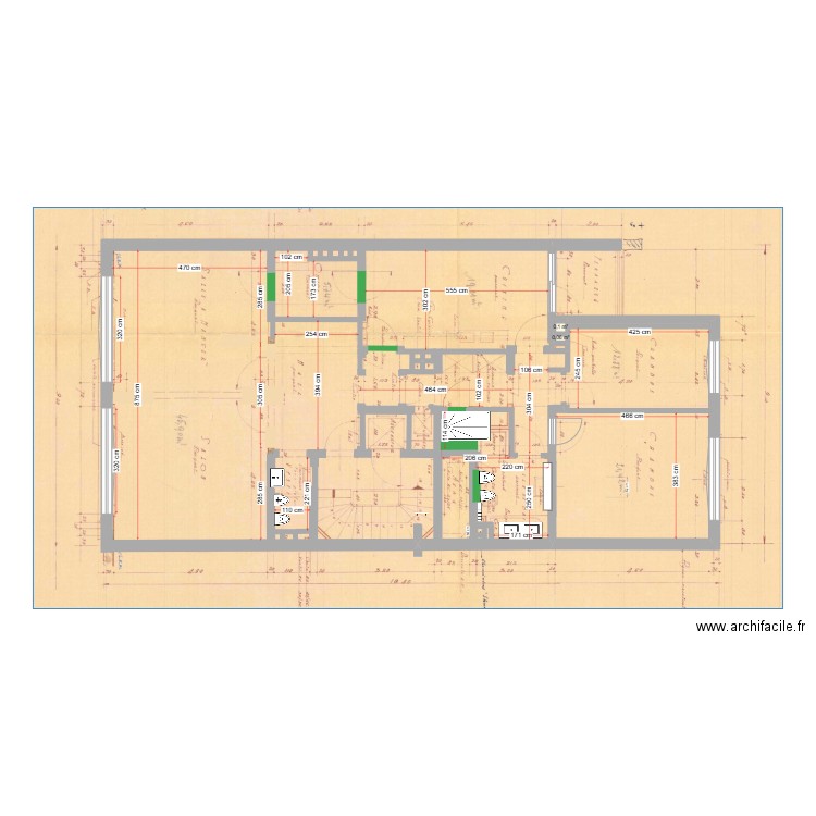 Per Hildo. Plan de 2 pièces et 0 m2