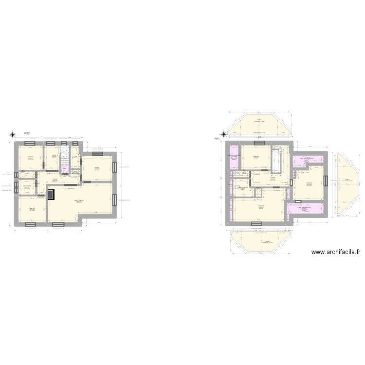 ML24009061 PATENOSTRE. Plan de 27 pièces et 202 m2