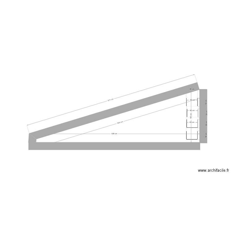 mezzanine. Plan de 0 pièce et 0 m2