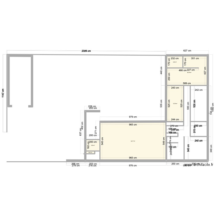 PLAN MARSILLY 4. Plan de 6 pièces et 94 m2