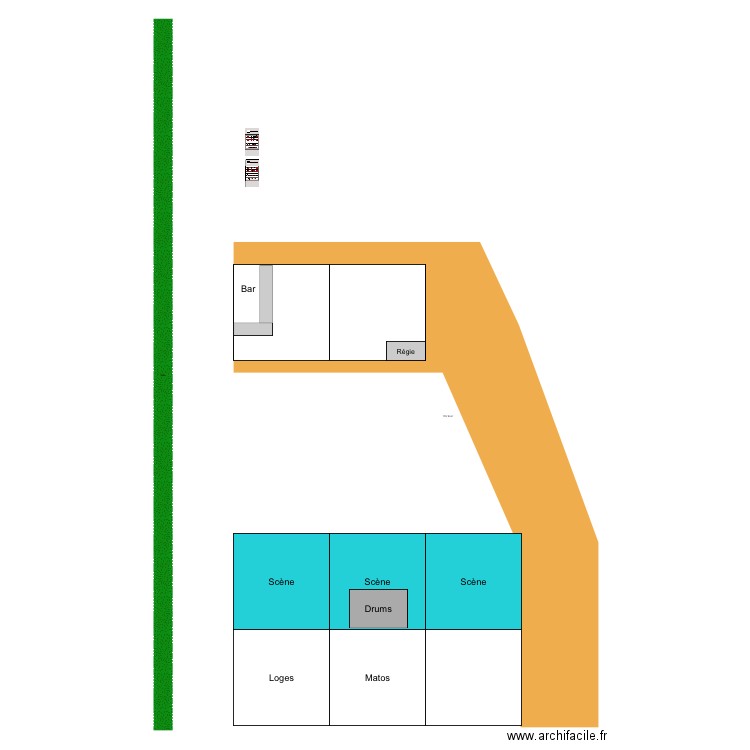 WARM UP RIVERSIDE. Plan de 0 pièce et 0 m2