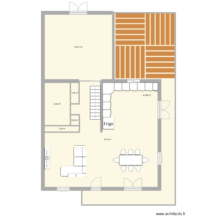 maison mainvilliers. Plan de 7 pièces et 140 m2