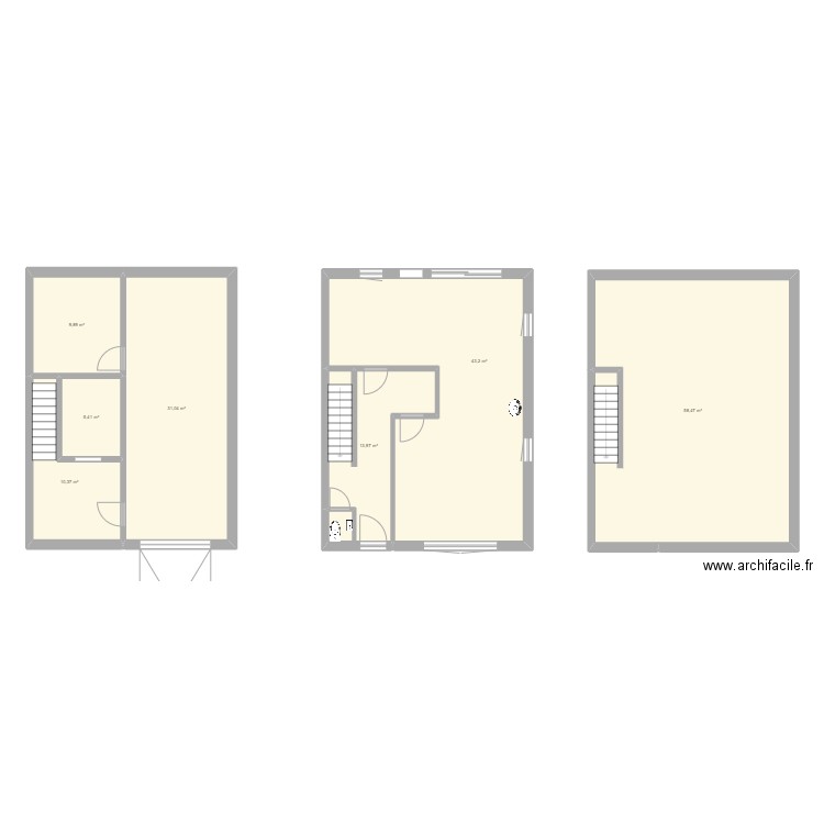 Stijn Streuvelslaan. Plan de 7 pièces et 172 m2