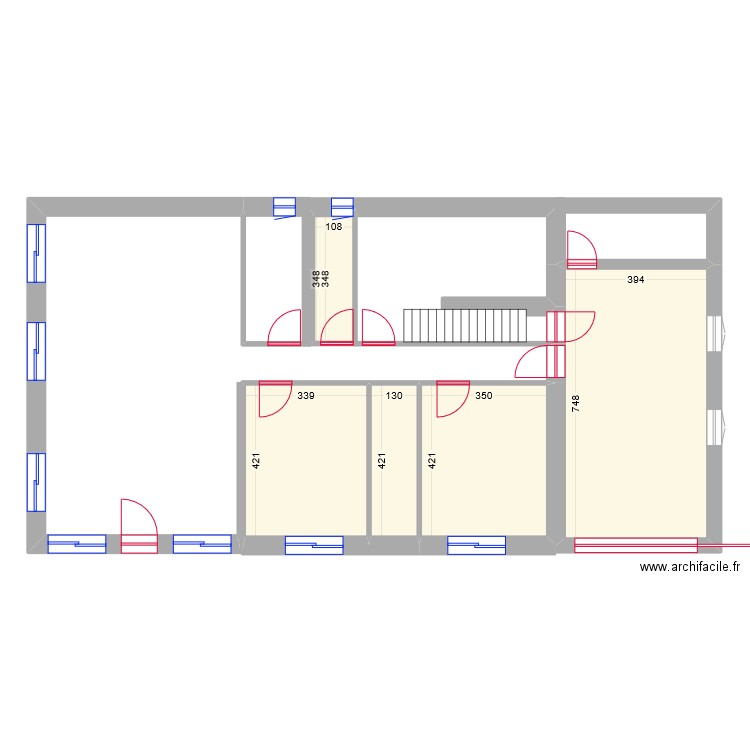 2024_01. Plan de 6 pièces et 68 m2