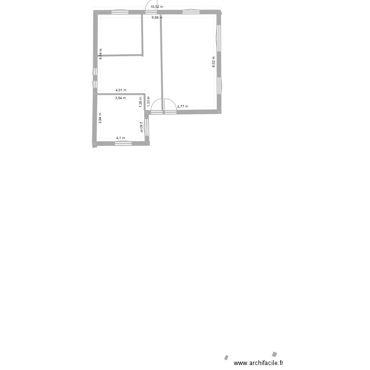 maman Ardaillers 2. Plan de 1 pièce et 91 m2