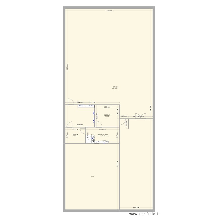 PLAN LONGVIC 21. Plan de 5 pièces et 318 m2