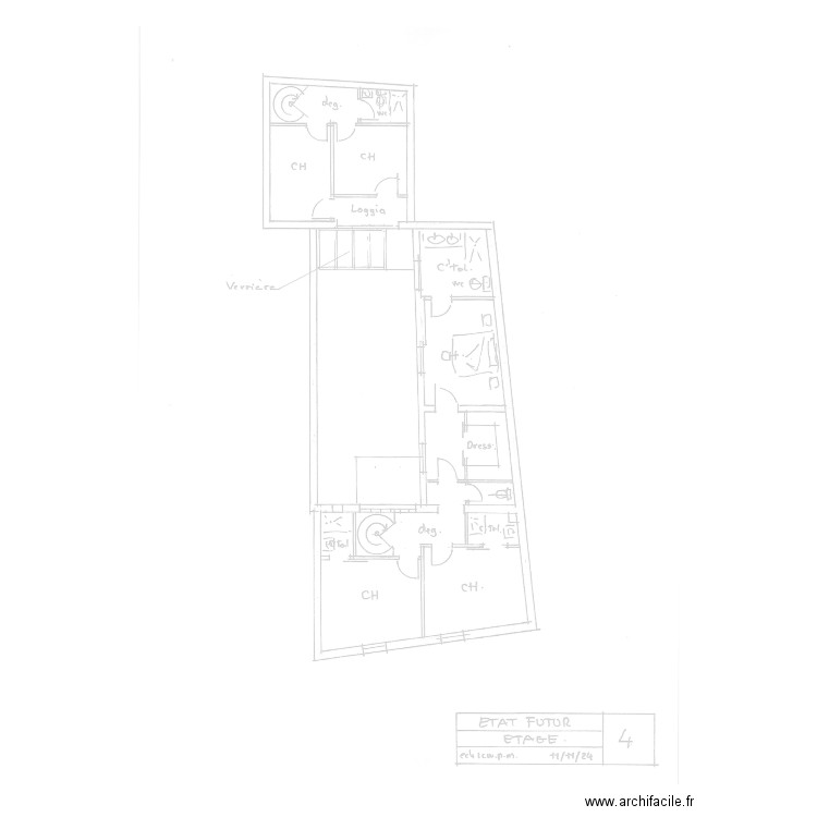 25 Sables Etg 1. Plan de 0 pièce et 0 m2