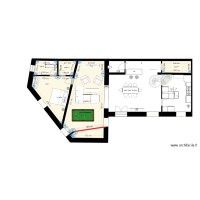 plan maison meublé 2