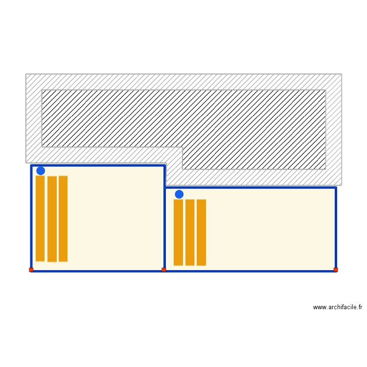 christophe boliqueime v2. Plan de 3 pièces et 56 m2