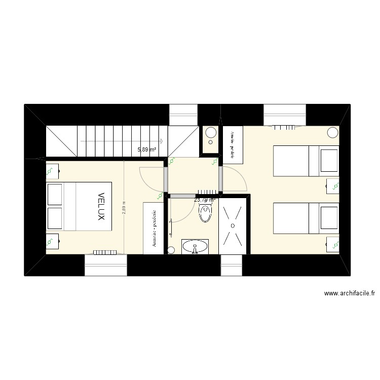 PLANTA PRIMERA APTO. A   (IZQUIERDA)   OK. 02. Plan de 0 pièce et 0 m2